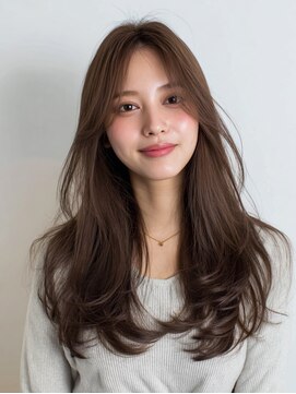 レリーアンテ 大阪梅田(Rely ante) 田中みな実風ナチュラルロング