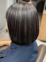 シャルムバイケンジ(Charm.by KENJE) 銀座白髪ぼかしハイライトバレイヤージュブリーチグレージュ白髪