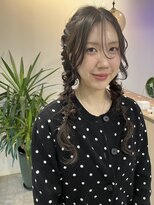 ラニヘアサロン(lani hair salon) ツイン編み込みスタイル