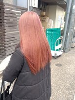 ユニーク(UniQ) ダブルカラーのピンクベージュ