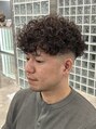 刈部倶楽舞 難波店 セットが楽なパーマヘア【プードル/スペインカール】