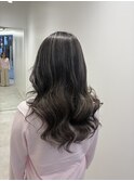 ワンホン/ミルクティーブロンド/ダークブルー/藤沢美容院