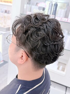 シャルム(CHARME) 無造作清潔感とお洒落感を両立した、再現性の高いメンズパーマ