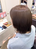 フェイス 石川町 (FACE) ブリーチなしダブルカラーで透明感ブラウン