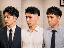 リセット戸田公園barber &head spa【メンズカット/レディースシェービング】の雰囲気（ビジネスパーマ、カットが得意です！印象を一気に上げたい方！）