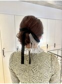 ヘアセット/ヘアアレンジ/ゆるふわヘアセット/シニヨン/横浜