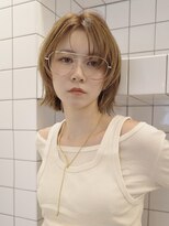 グレイン キャンバス 川崎(grain canvas.) レイヤーボブ/ショート/ブリーチ/髪質改善/リタッチ/白髪ぼかし