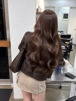 アルボ バイ ミラ 心斎橋(ARVO by MILA)&nbsp;心斎橋/髪質改善/艶髪/レイヤーカット/チョコレートブラウン