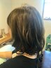 【頭皮改善♪】カット＆ダメージレスグレーカラー＆至福ヘッドスパ￥12,000～