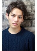 プラチナアッシュ×アップバング
