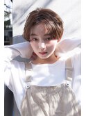 【kate 大宮】ハンサムショート×大人センターパート