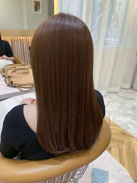 ロンドプランタン 恵比寿(Lond Printemps) 【lond printemps水野】アッシュブラウンローライトミディ