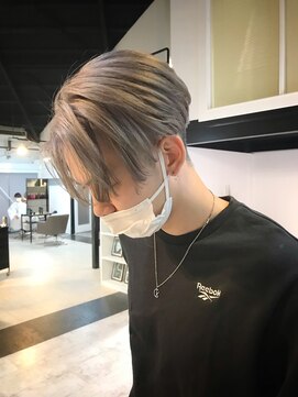 ロナ 岡崎竜美丘店(RONA) ホワイトグレージュ ジョンコナーカット