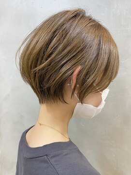 エリマ 調布(elima) 絶壁解消ショートボブ イルミナカラー 前髪 イメチェン