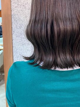 ユッカ エコル 塚口(YUCCA ekolu) ekolu style 380/艶髪パープルグレージュ/艶髪ウェーブ