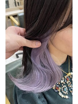 アクト(ACT) インナーカラー/イヤリングカラー/ラベンダーカラー/韓国ヘアー