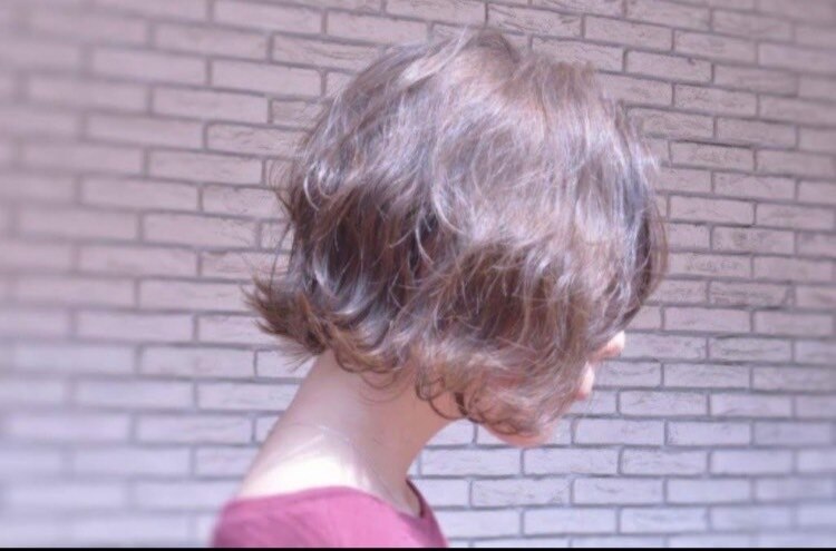 web予約限定クーポン★全体染めハーブカラー+カット+トリ-トメント 