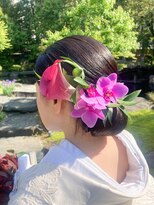 ブラウ ネイル パーティー(Blau Nail Party)&nbsp;鮮やかカラーシニヨン