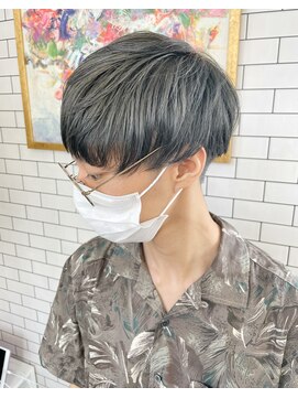 リール(THE RIRE.) *THE RIRE. メンズマッシュ×カーキグレー*