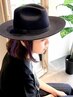 大人の派手髪★イヤリングWダブルカラー(耳周り片側のみ)￥6500、sh,B込み