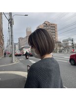 リー 京都西院(Lee)&nbsp;【Lee京都西院 店長】ホワイトグレージュボブ