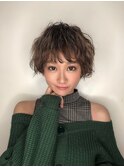 くせ毛ショート