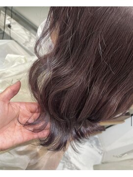 レビジュヘアー(LEVIJU HAIR) ピンクグレージュ♪ブリーチ1回