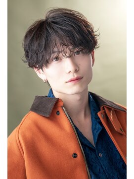 オーシャントーキョー サニー 原宿(OCEAN TOKYO Sunny) ニュアンスパーマ無造作シースルーマッシュ