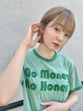 サンド クリア 横浜本店(sand clear) ミルクティーボブ