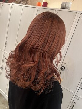 テラス 銀座(terrace) オレンジブラウン/暖色カラー/ブリーチなし/20代/30代/銀座