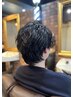 学割U24【メンズ平日学割】カット+眉カット　￥4600→￥4000