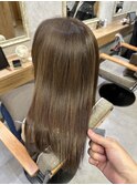 〆赤みを抑えながら明るくしたい方必見!オリーブベージュ