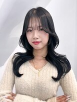 アイティー バイ アルバム 浦和店(IT by ALBUM)&nbsp;美髪ニュアンスカラーアッシュブラックくびレイヤー_ba487861