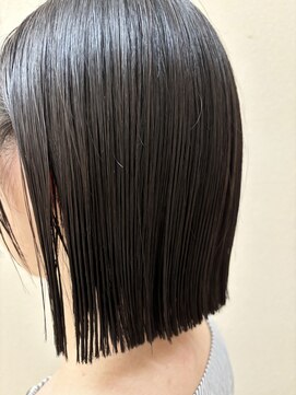 シャンプーボーイ 切りっぱなしボブ