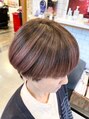 カシア cassia hair dressing salon シャドウルーツ伸びてきても自然に馴染むデザイン白髪少の方