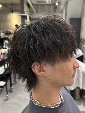 ビカムメンズヘアー 栄店(become men's hair) 絶壁解消/くびれウルフ/ツイストスパイラルパーマ/名古屋