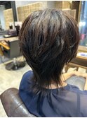 ハイレイヤーウルフカットミディアム