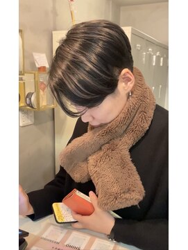 アンジェリカ バイ マジョラム(ANGELICA by marjoram) 20代30代40代大人かわいいハイライトショート