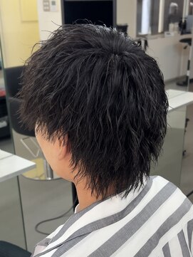 プルーブトウキョウ 渋谷(PROVE TOKYO) メンズウルフ ツイストスパイラルパーマ