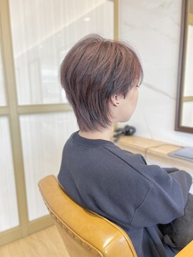 ラポールヘアー(rapport hair) ウルフレイヤー×mauve+lowlight＊