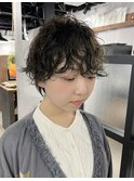 【くせ毛レベル４】くせ毛活かしウザめ前髪ショート