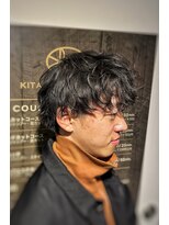 キタセンジュバーバー バイ ティーズ(KITASENJU BARBER by T's) ニュアンスパーマ