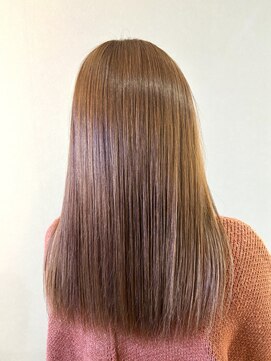 ココカラヘアー ニコ(cococara hair nico) ベージュ/トリートメント/ブリーチなし/オリーブ/顔まわりカット