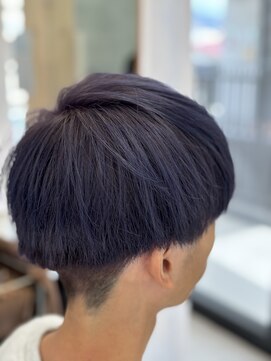 シャルムヘアー(charme hair) ブリーチ2回！濃いめラベンダーカラー