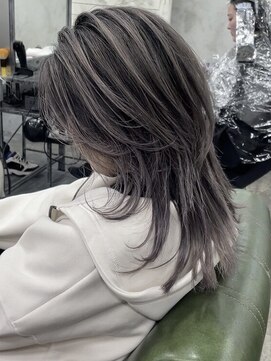 ハーシーバイアポロ 相模大野(HERSHE by apollo) 髪質改善縮毛矯正,レイヤー,縮毛矯正,白髪ぼかしハイライト.白髪