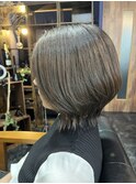 外ハネお洒落ボブ