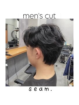 シーム(seam.) ルーズなパーマ