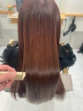 ミエルヘアーエスト 新宿店(mielhair est) 艶髪ストレート☆縮毛矯正 【新宿】