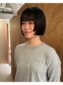 姫カット×ボブ×前髪カット