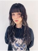 美髪ウルフレイヤー顔周りレイヤーロング_ba541862